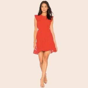 Bardot Red Kira Mini Dress Size 6